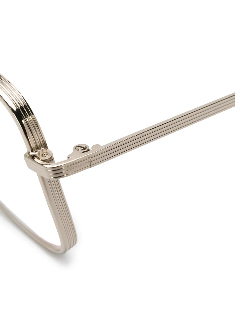 oversized pilot-frame glasses Product Image