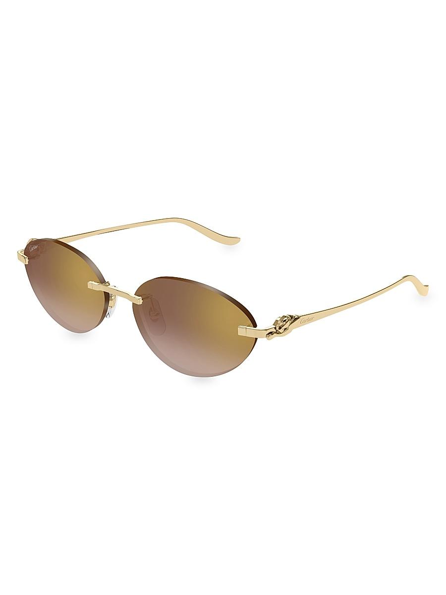 Womens Triomphe 56MM Square Sunglasses Product Image