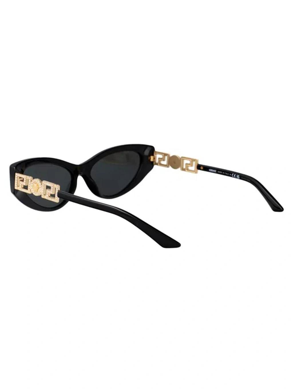 VERSACE Womens Black Ve4454 Logo-embellished Acetate Sunglasses Product Image