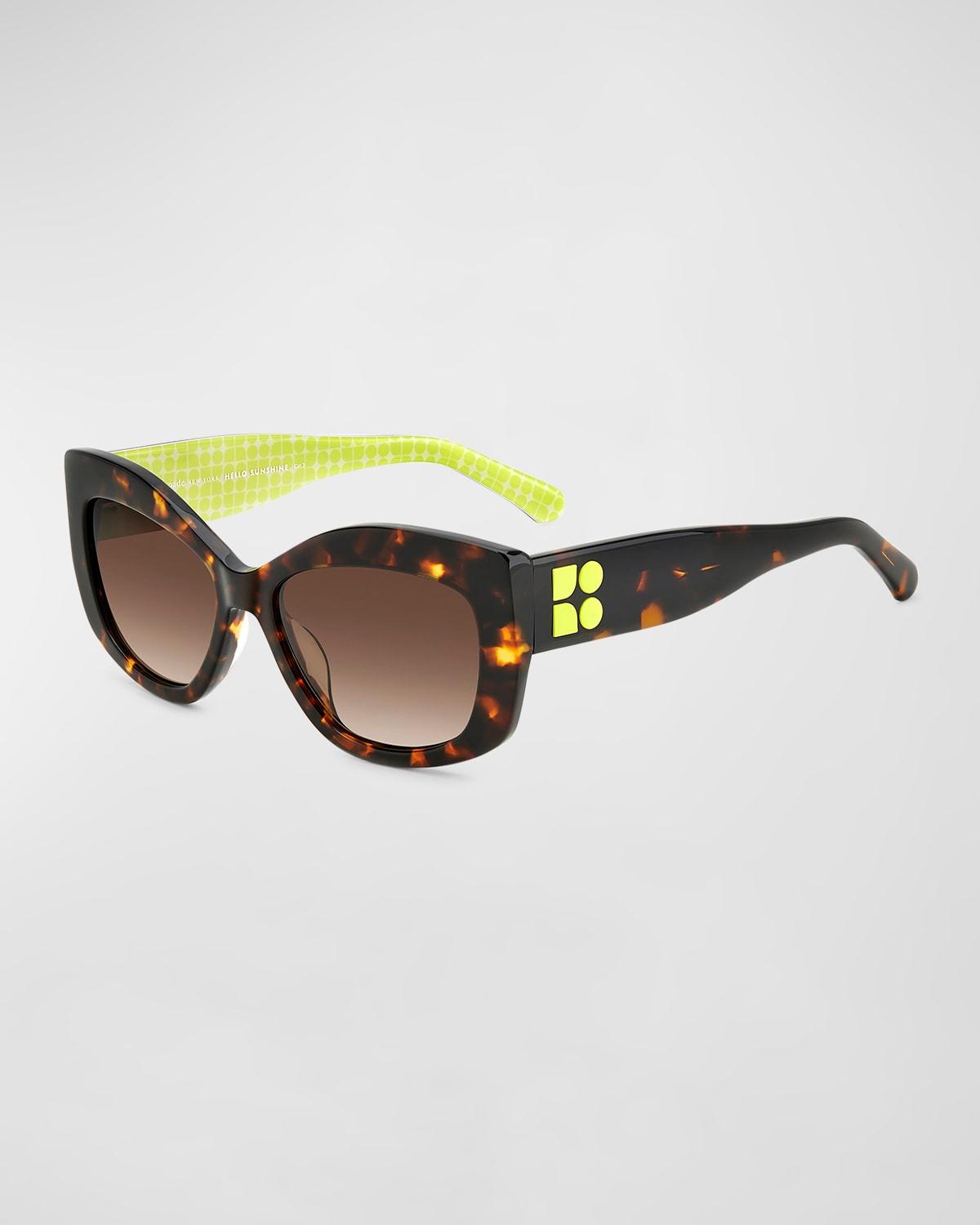 frida acetate butterfly sunglasses Product Image