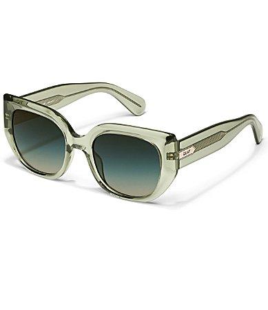 QUAY Womens Busy Busy 53mm Square Sunglasses Product Image