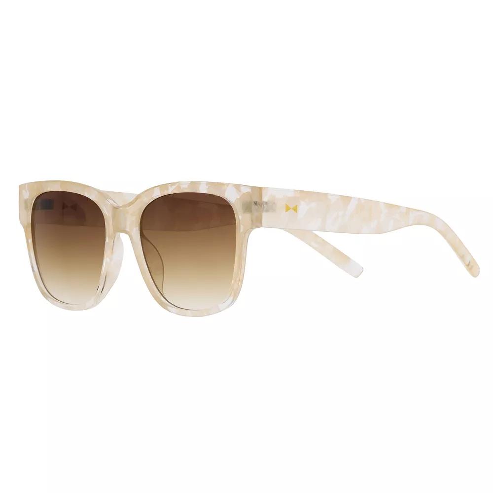 Womens LC Lauren Conrad Alandra 30mm Gradient Square Sunglasses Product Image