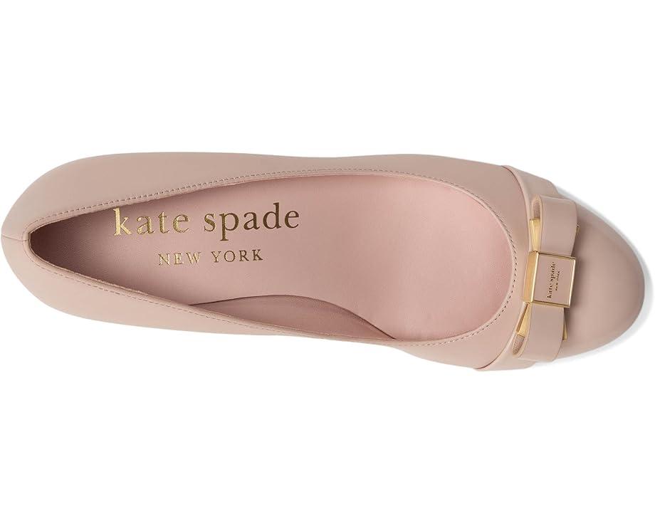 Women's Kate Spade New York Bowdie Smooth Leather Ballet Pump Product Image