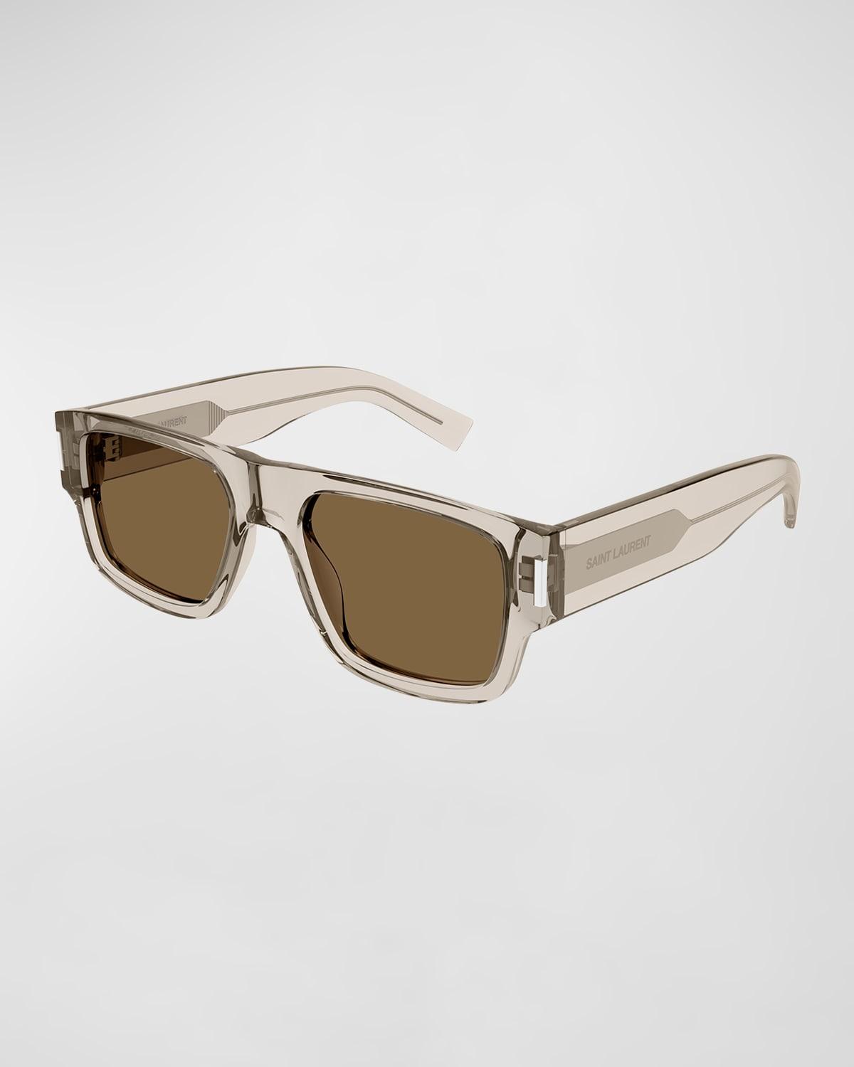 Mens Naked Wirecore 55MM Square Sunglasses Product Image