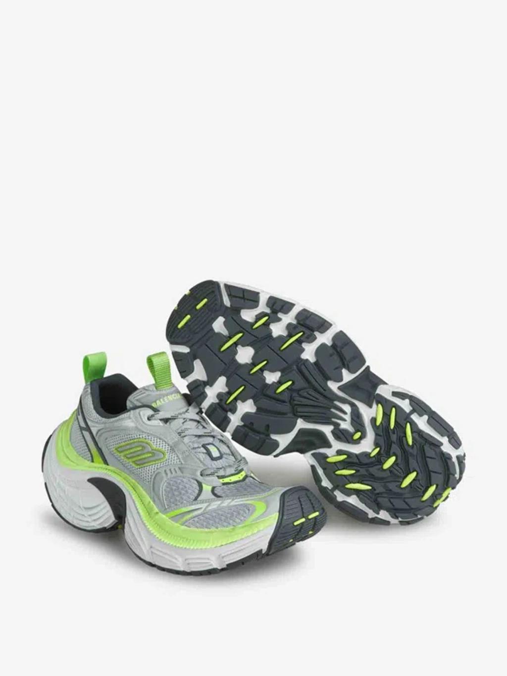 BALENCIAGA Multicolor Mesh And Rubber 6xl Sneakers In Multicolour Product Image