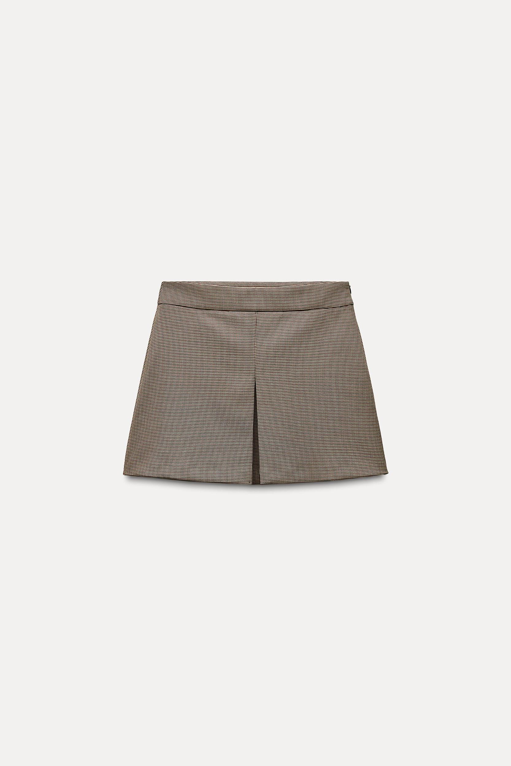 PLEATED MINI SKIRT ZW COLLECTION Product Image
