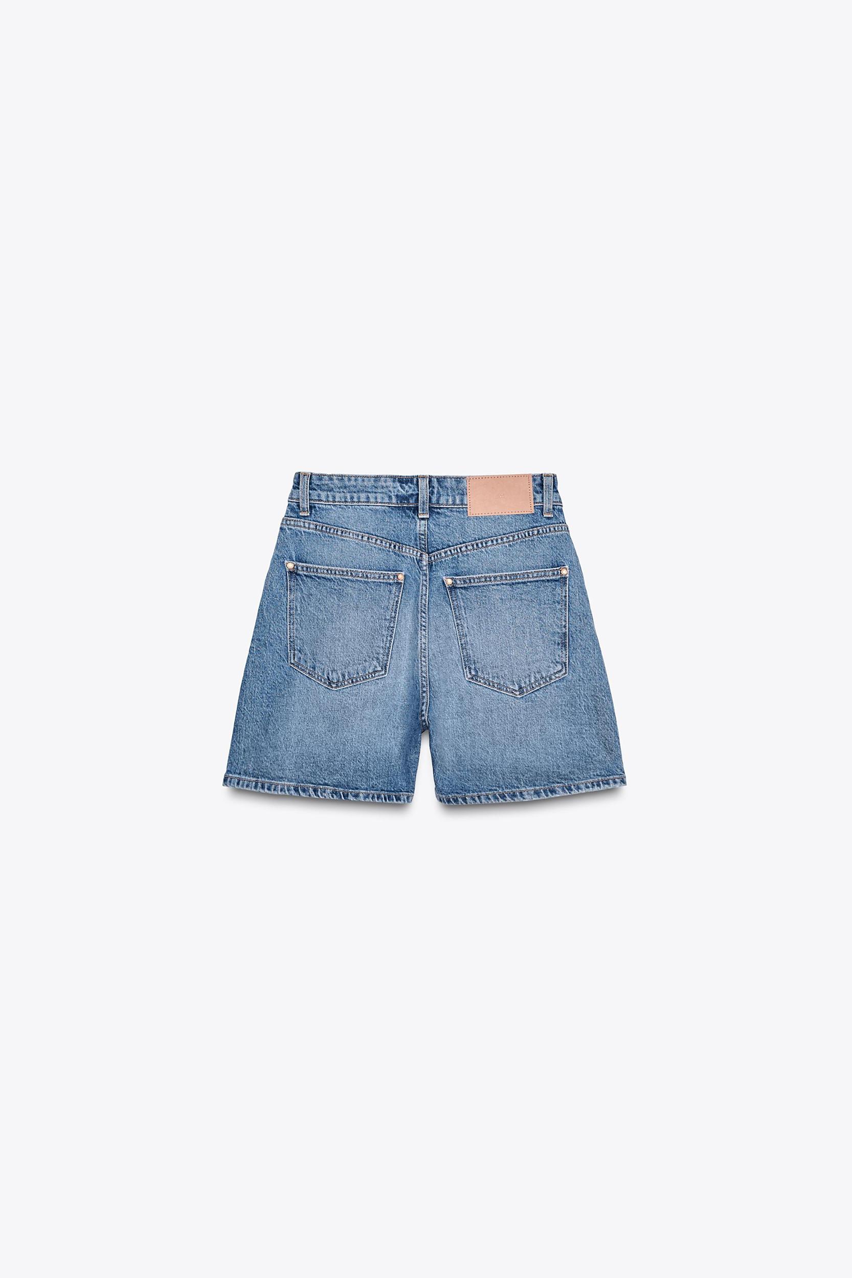 Z1975 HIGH-WAISTED MOM FIT SHORTS Product Image