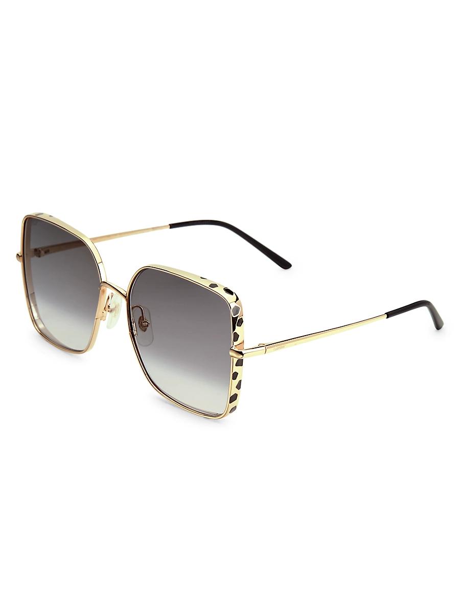 Womens Panthre De Cartier 59MM Square Sunglasses Product Image