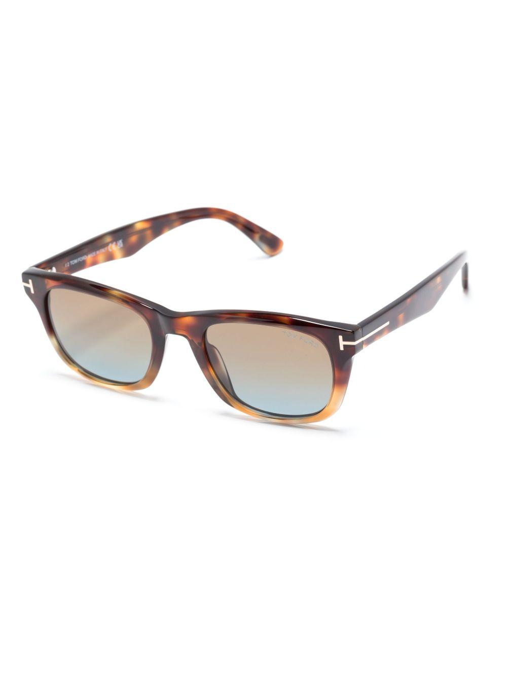 tortoiseshell wayfarer-frame glasses Product Image