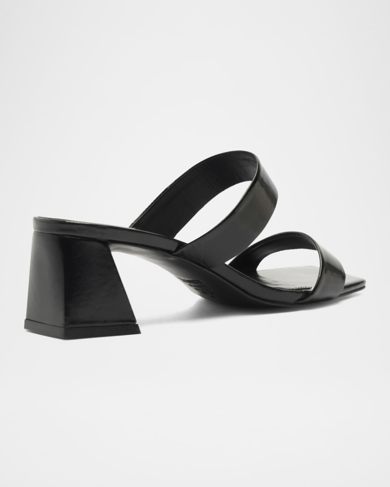 Chantal Patent Two-Band Slide Sandals Product Image