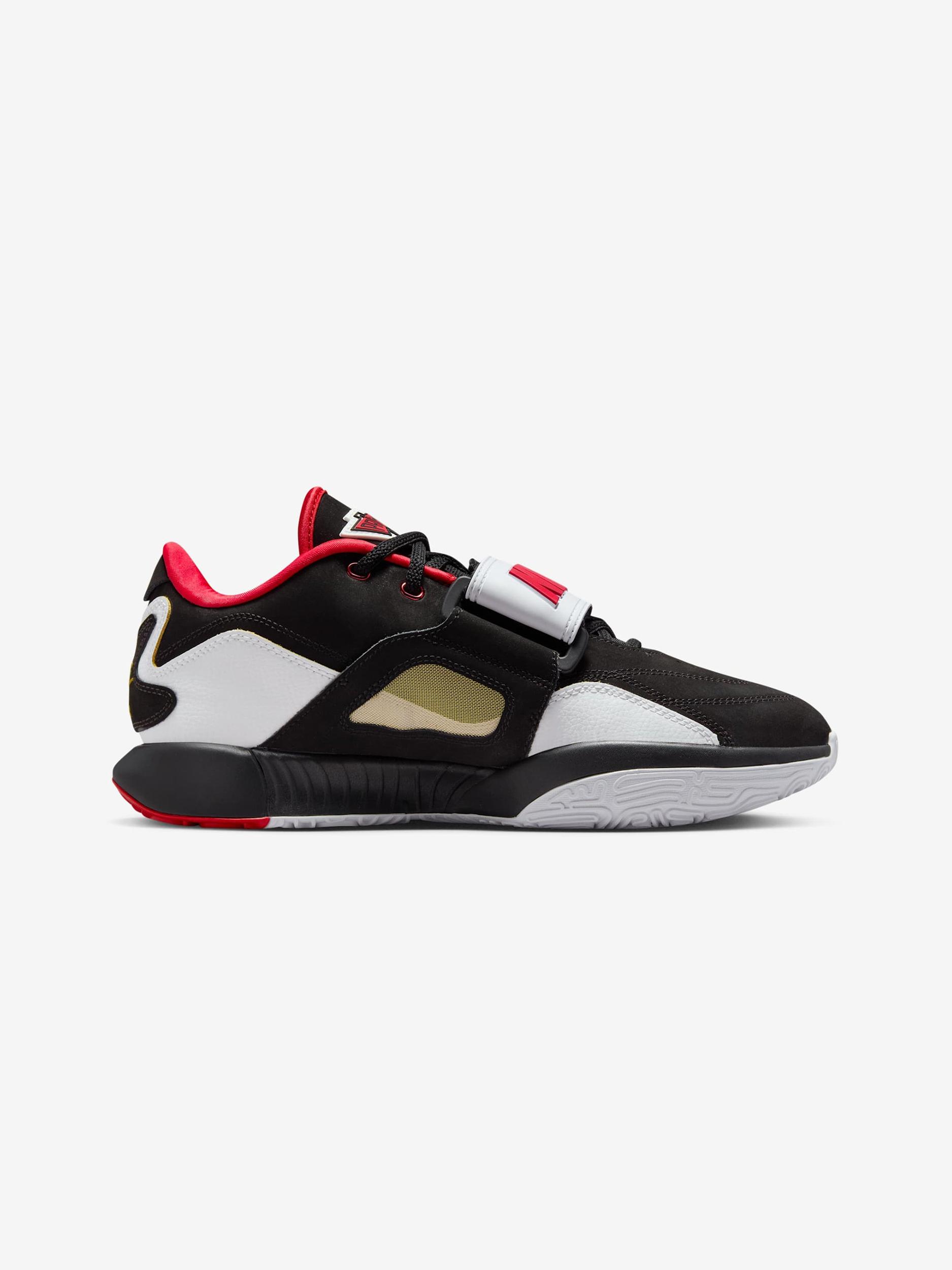 Nike LeBron 21 "Prime 93" (Black/White-Fire Red-Metallic Gold) Product Image