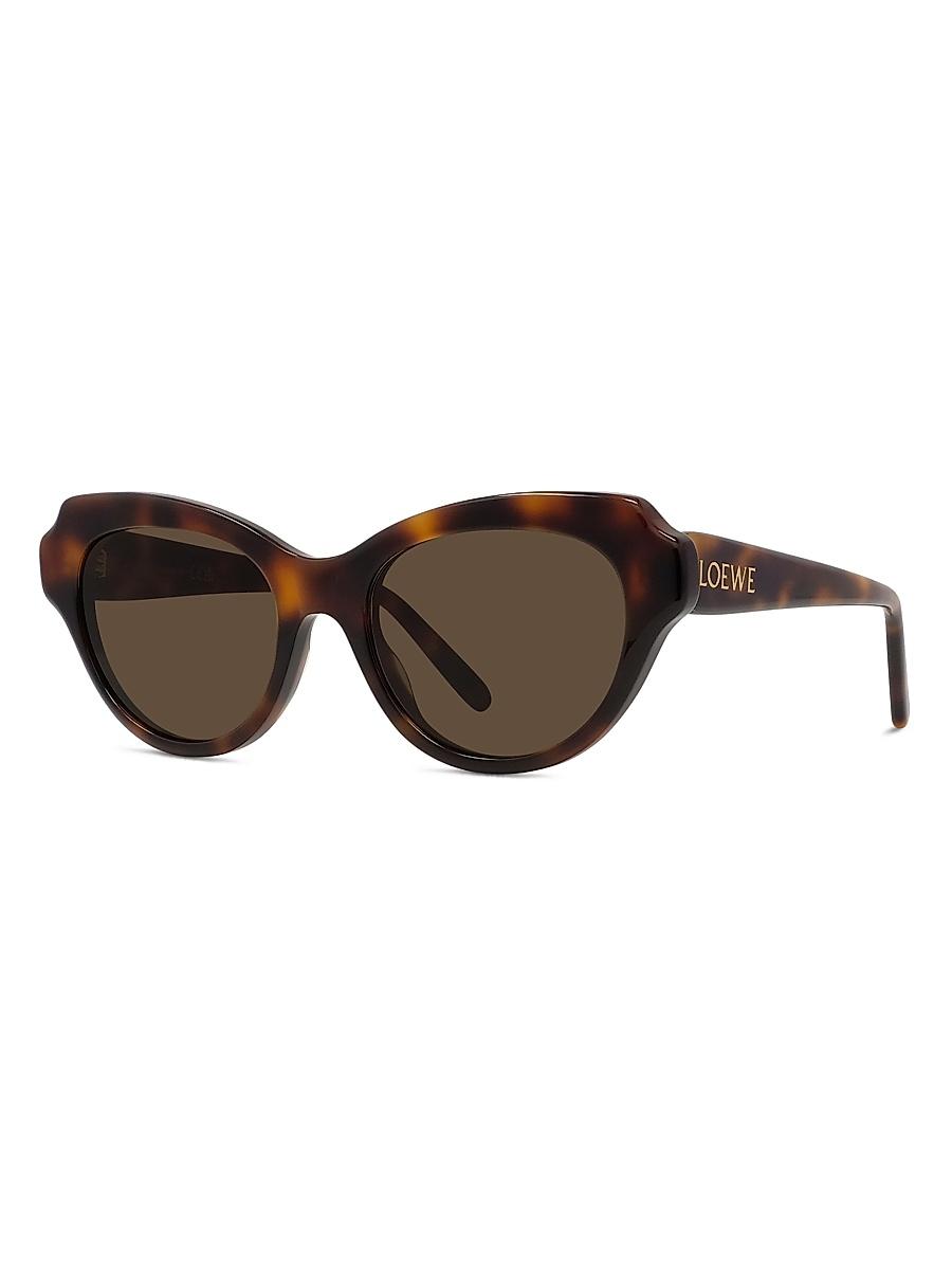 Womens Slim 53MM Geometric Sunglasses Product Image