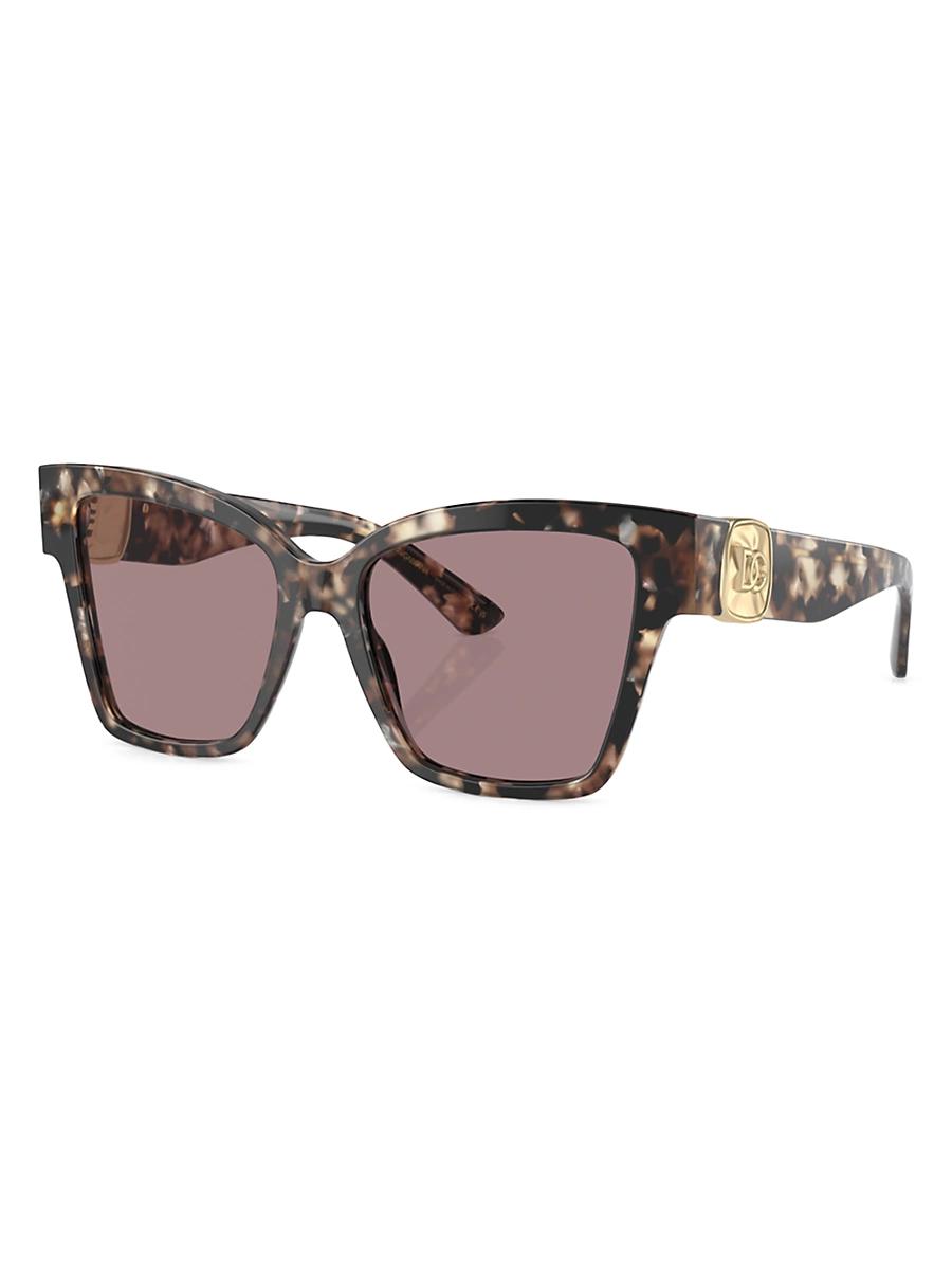 Womens 54MM DG Precious Square Sunglasses Product Image