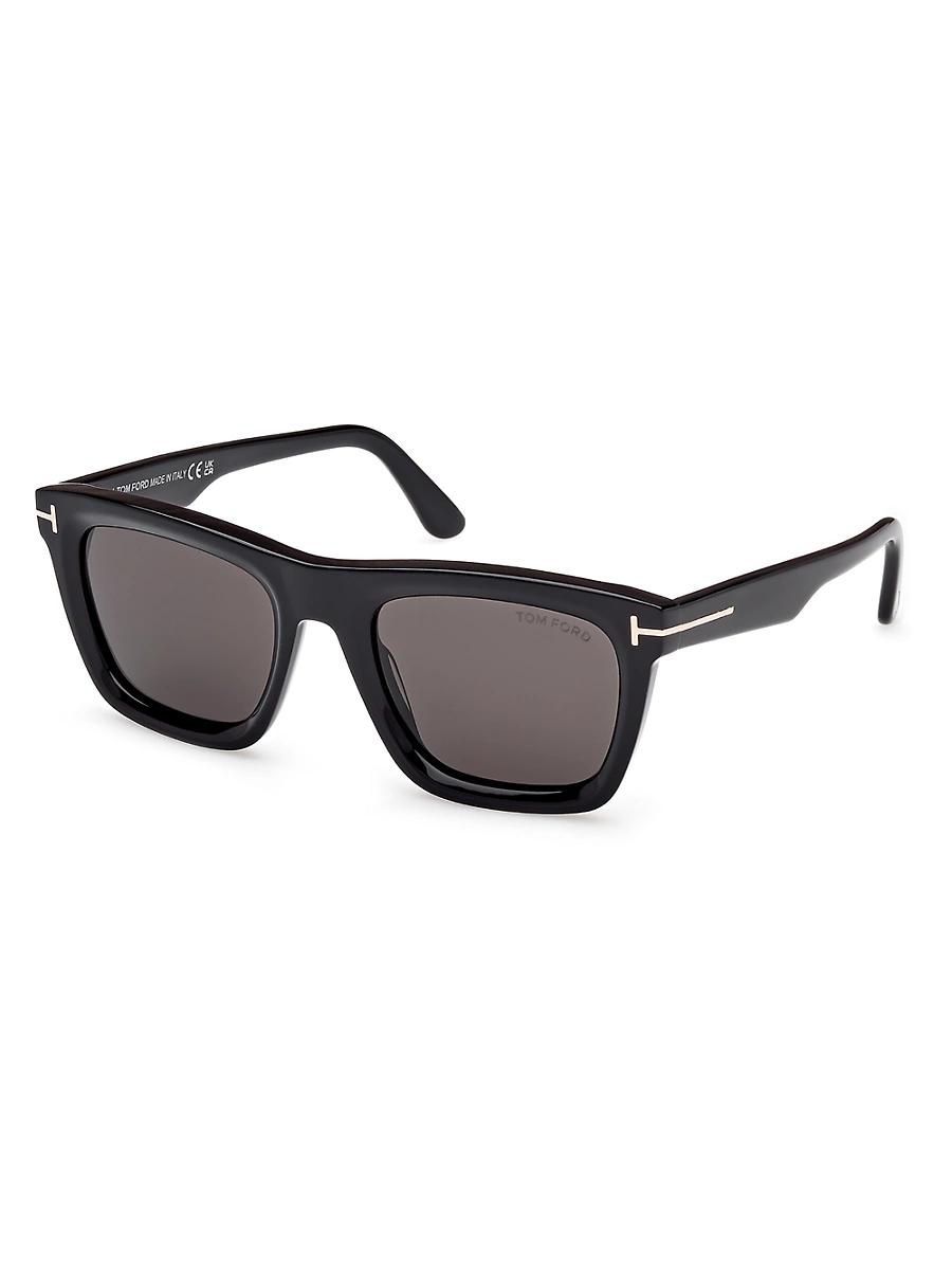 Mens Lelio 52MM Rectangle Sunglasses Product Image