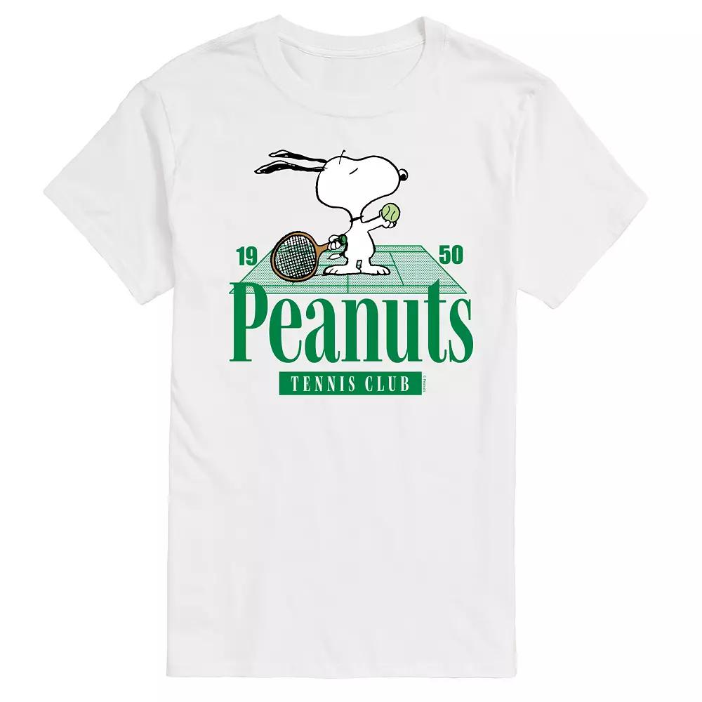 Men's Peanuts Snoopy Tennis Club Est. 1950 Graphic Tee,  Product Image