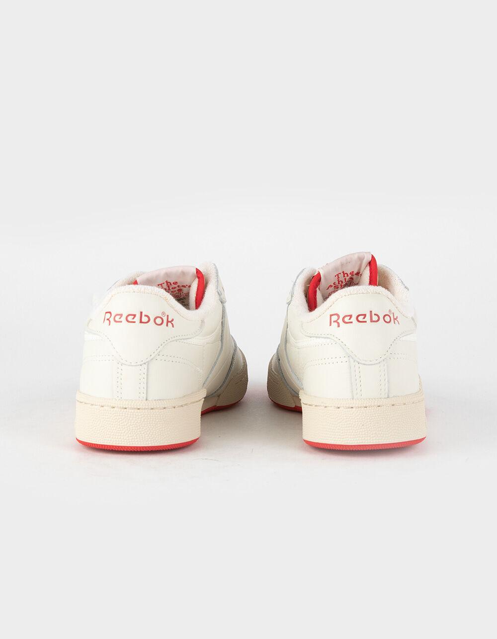 REEBOK Club C 85 Vintage Shoes - WHT/RED Product Image