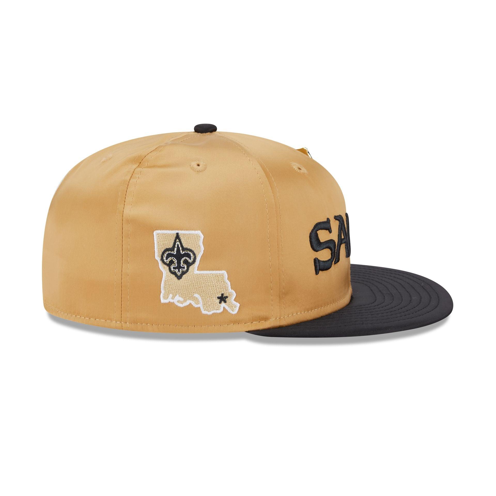 New Orleans Saints Spring Satin 59FIFTY Fitted Hat Male Product Image