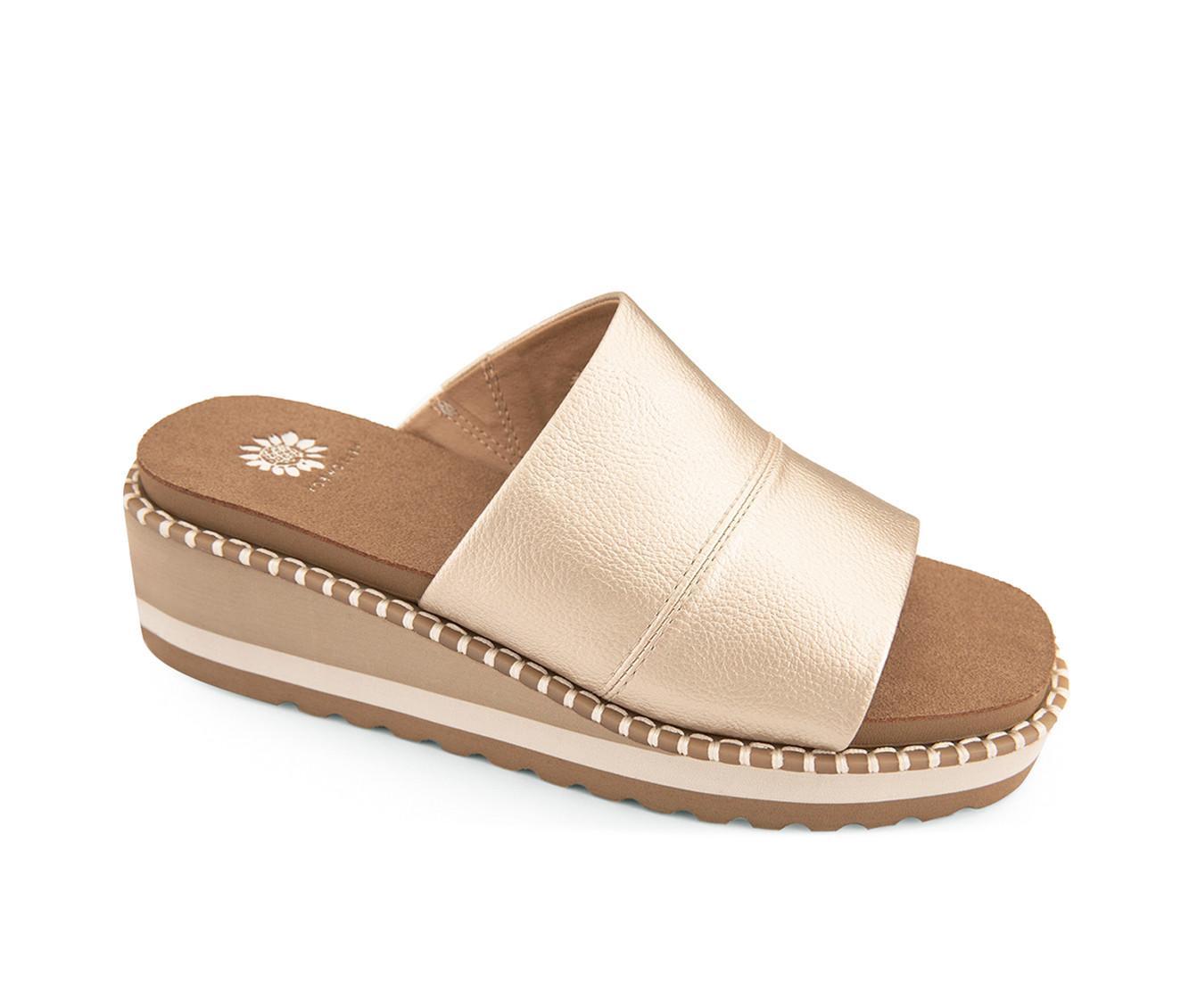 Women's Yellow Box Ayama Wedge Sandals Product Image