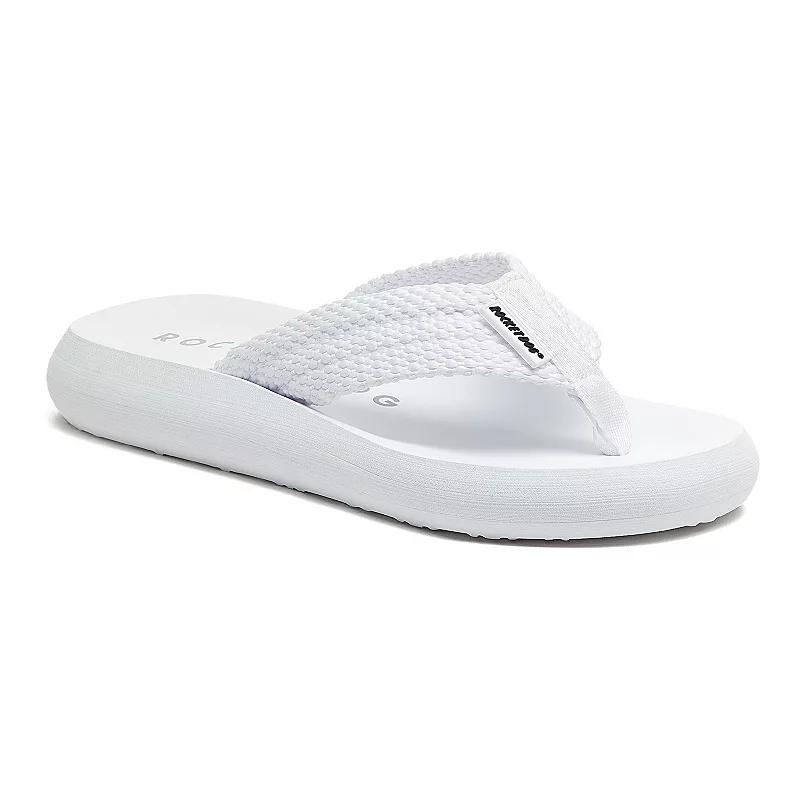 Rocket Dog Sunset Women's Flip-Flop Sandals, Size: 9, White Product Image