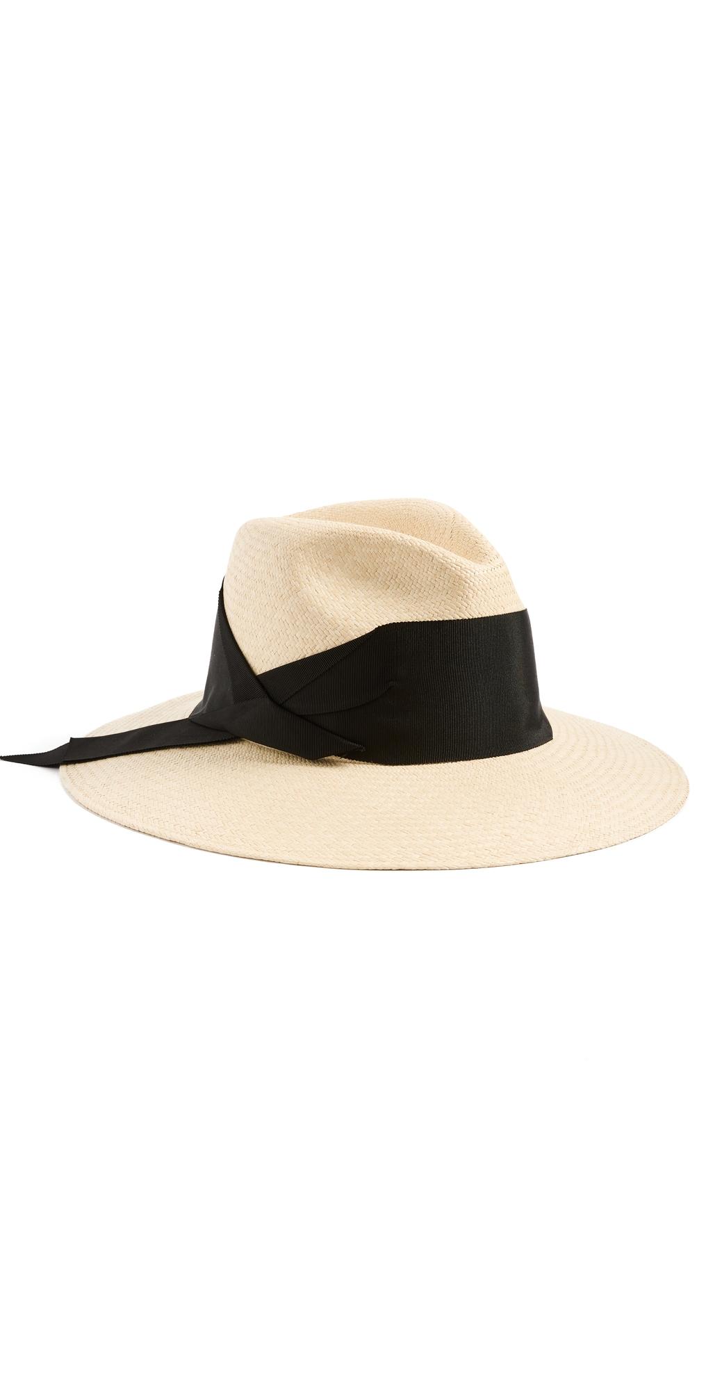 Womens Gardenia Woven Straw Fedora Product Image