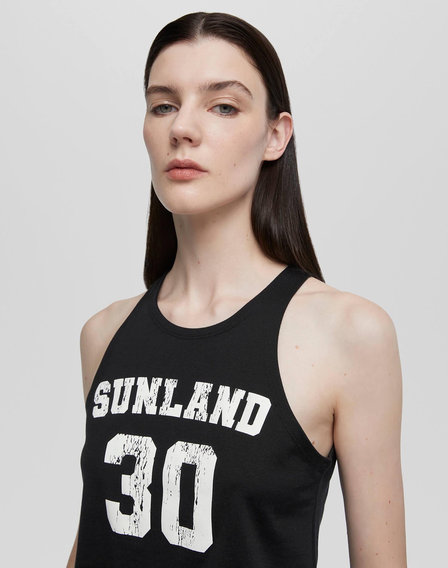 Shrunken Boyfriend Jersey - Black Female Product Image
