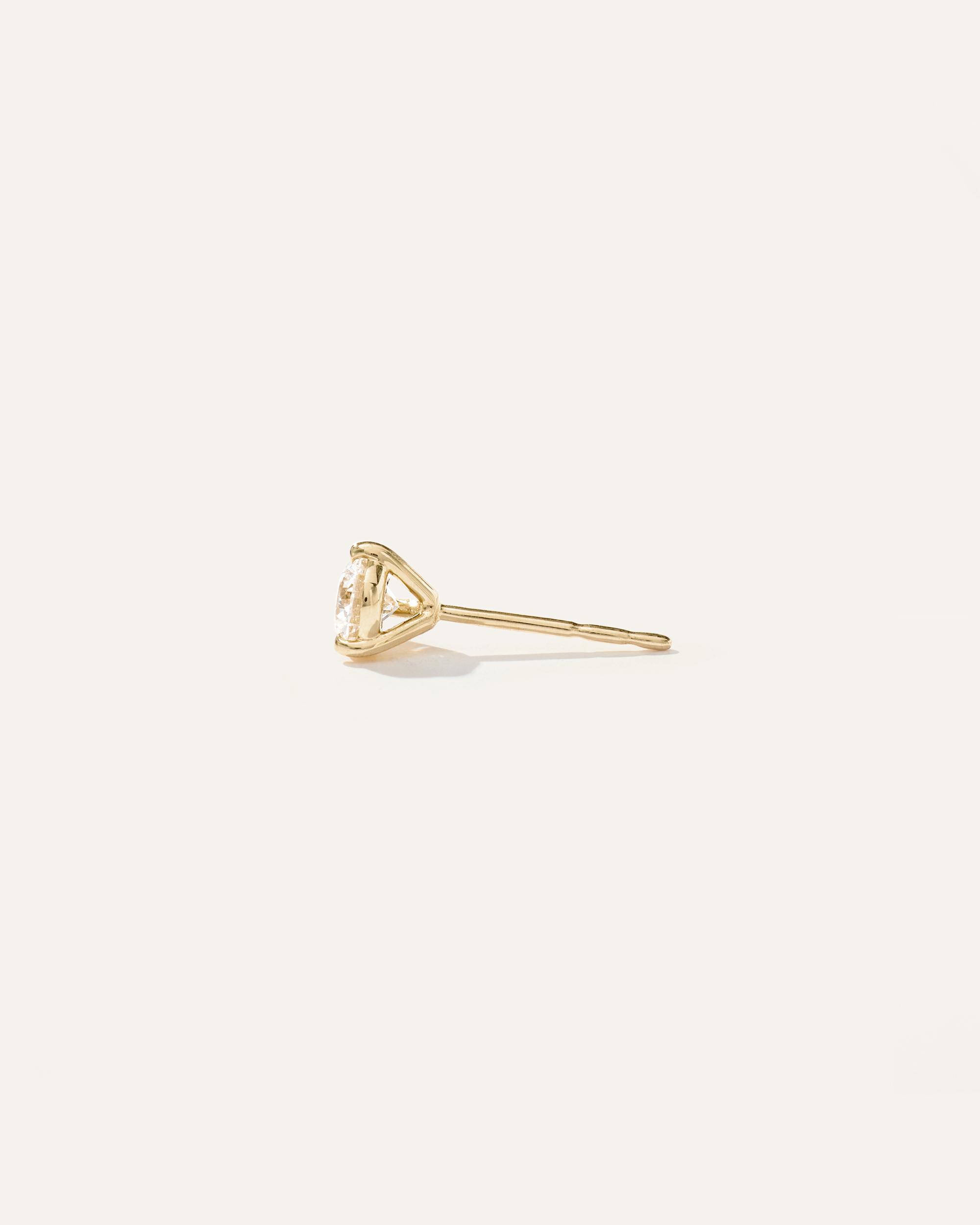 Quince | Women's 14K Gold Lab Grown Diamond Martini Studs Product Image