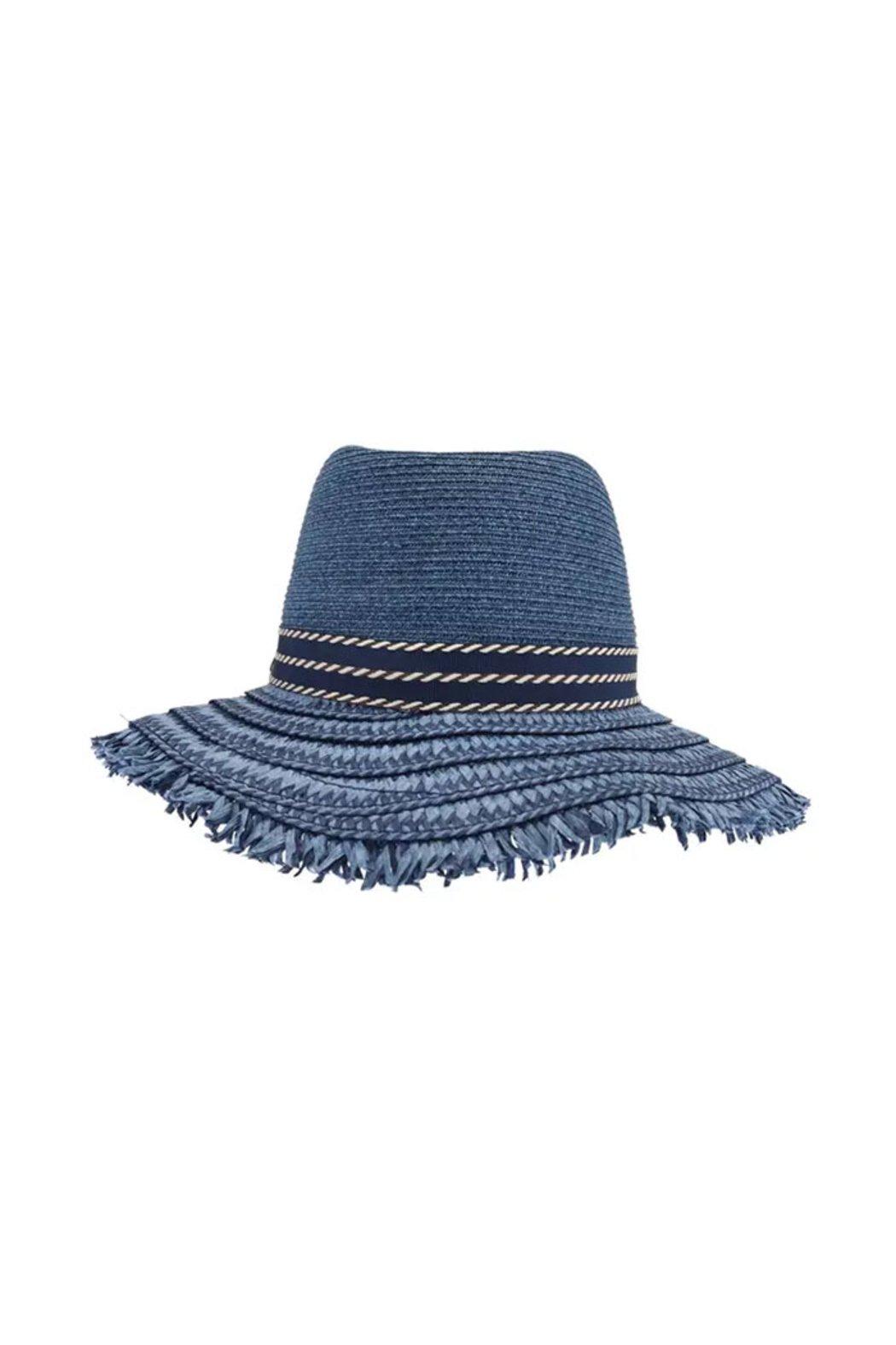 Frayed Edge C.C Panama Hat Product Image