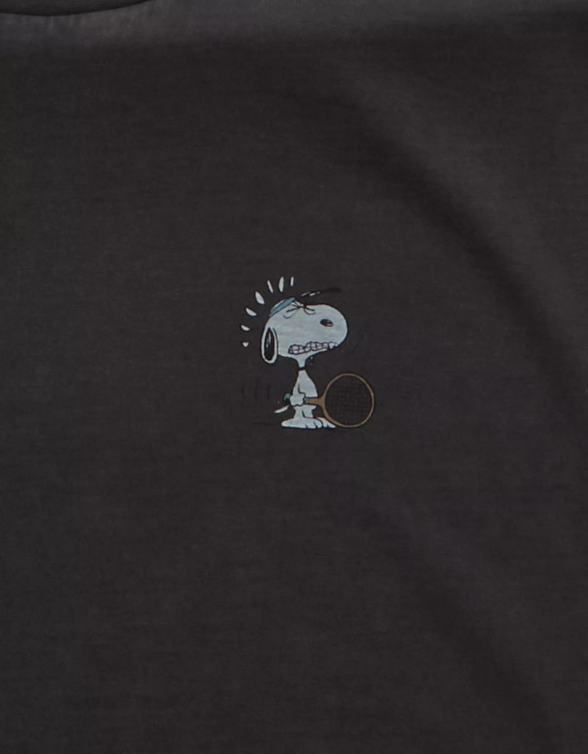 AE Boxy Snoopy Graphic T-Shirt Product Image