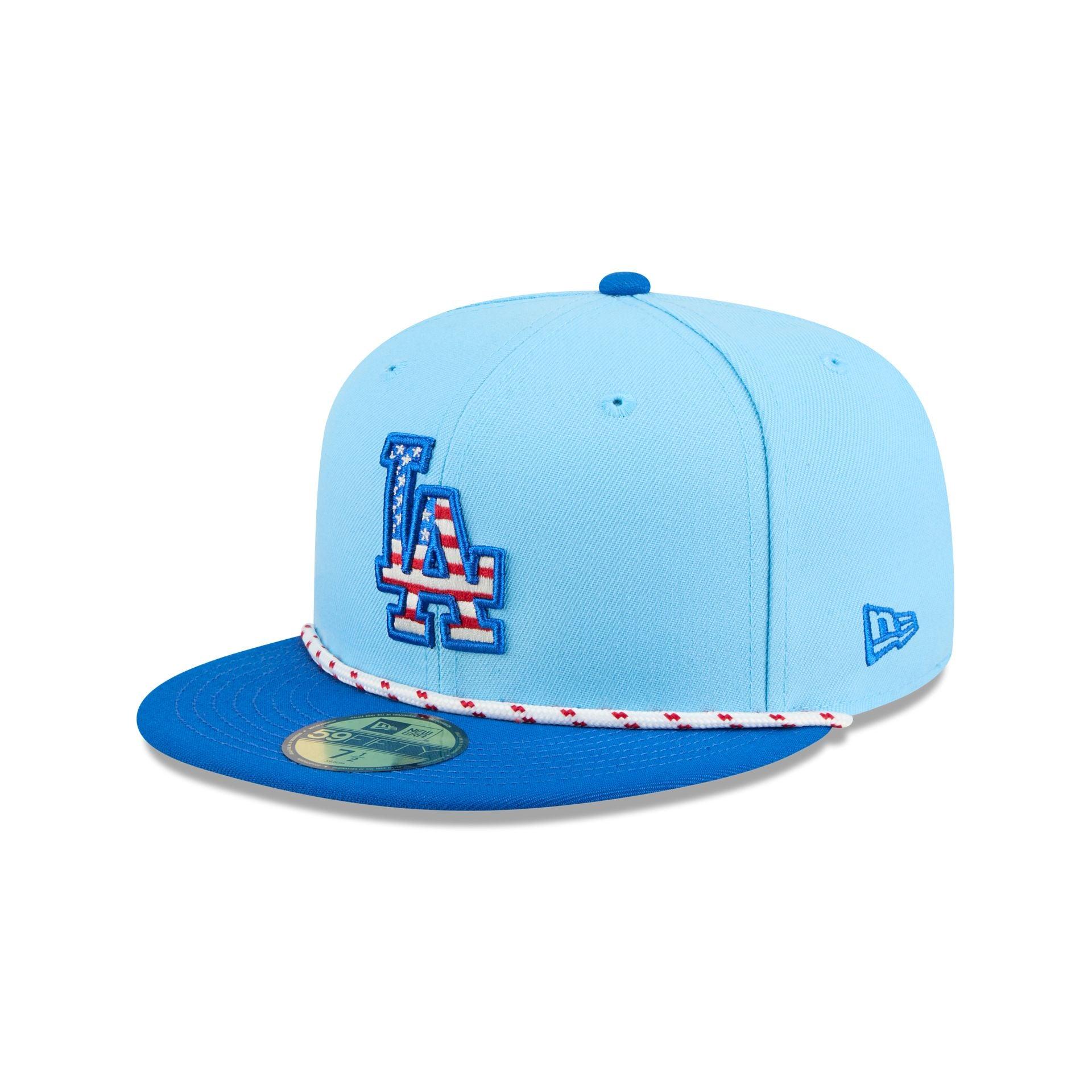 Los Angeles Dodgers Independence Day 2025 59FIFTY Fitted Hat Male Product Image