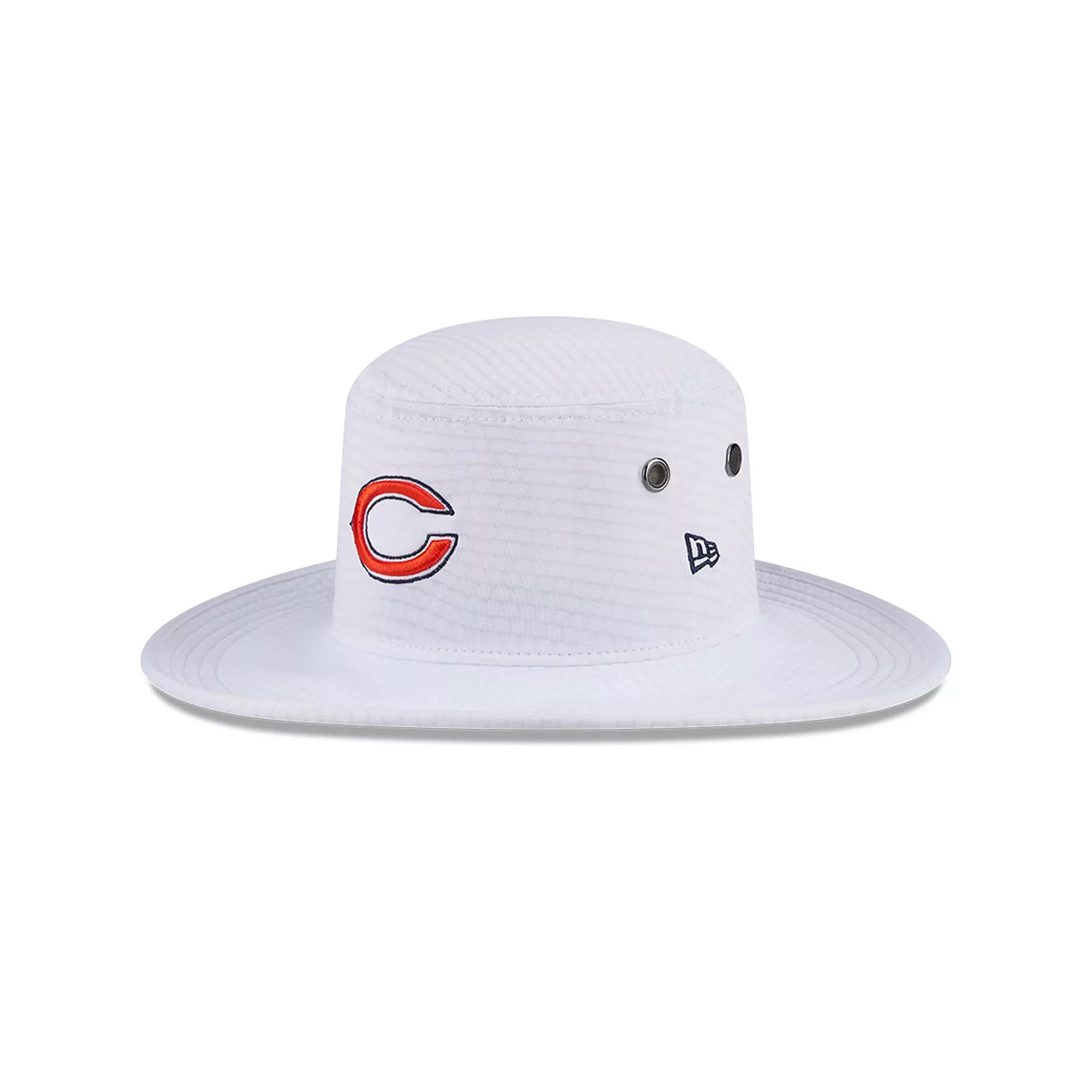 Men's New Era White Chicago Bears 2024 NFL Training Camp Panama Bucket Hat Product Image