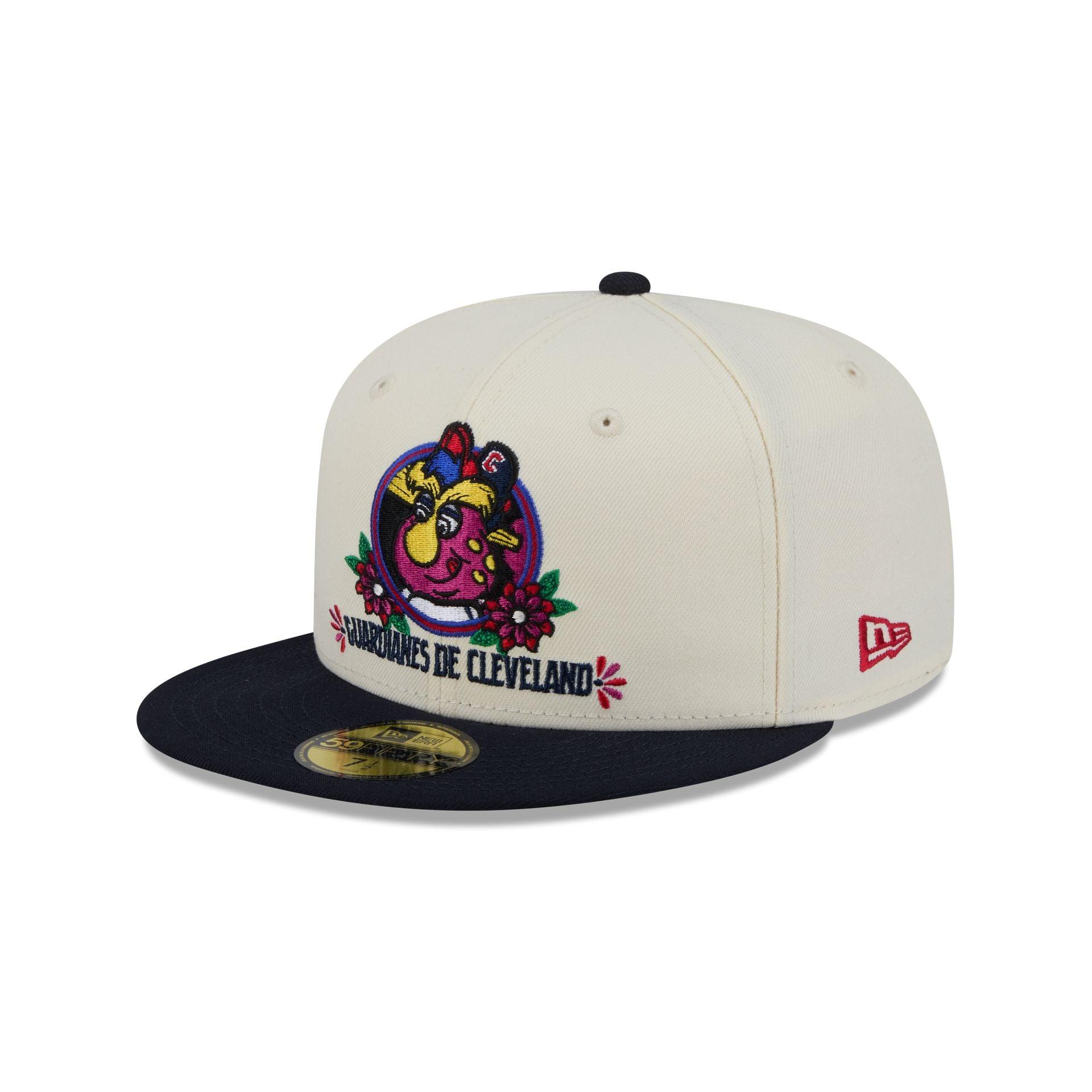 Cleveland Guardians Day of the Dead Sugar Skull Mascot 59FIFTY Fitted Hat Male Product Image