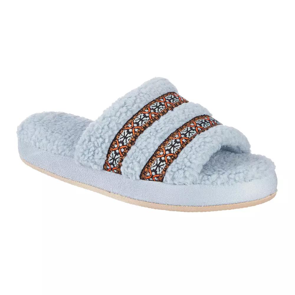 isotoner Clara Memory Foam Women's Slide Slippers,  Product Image
