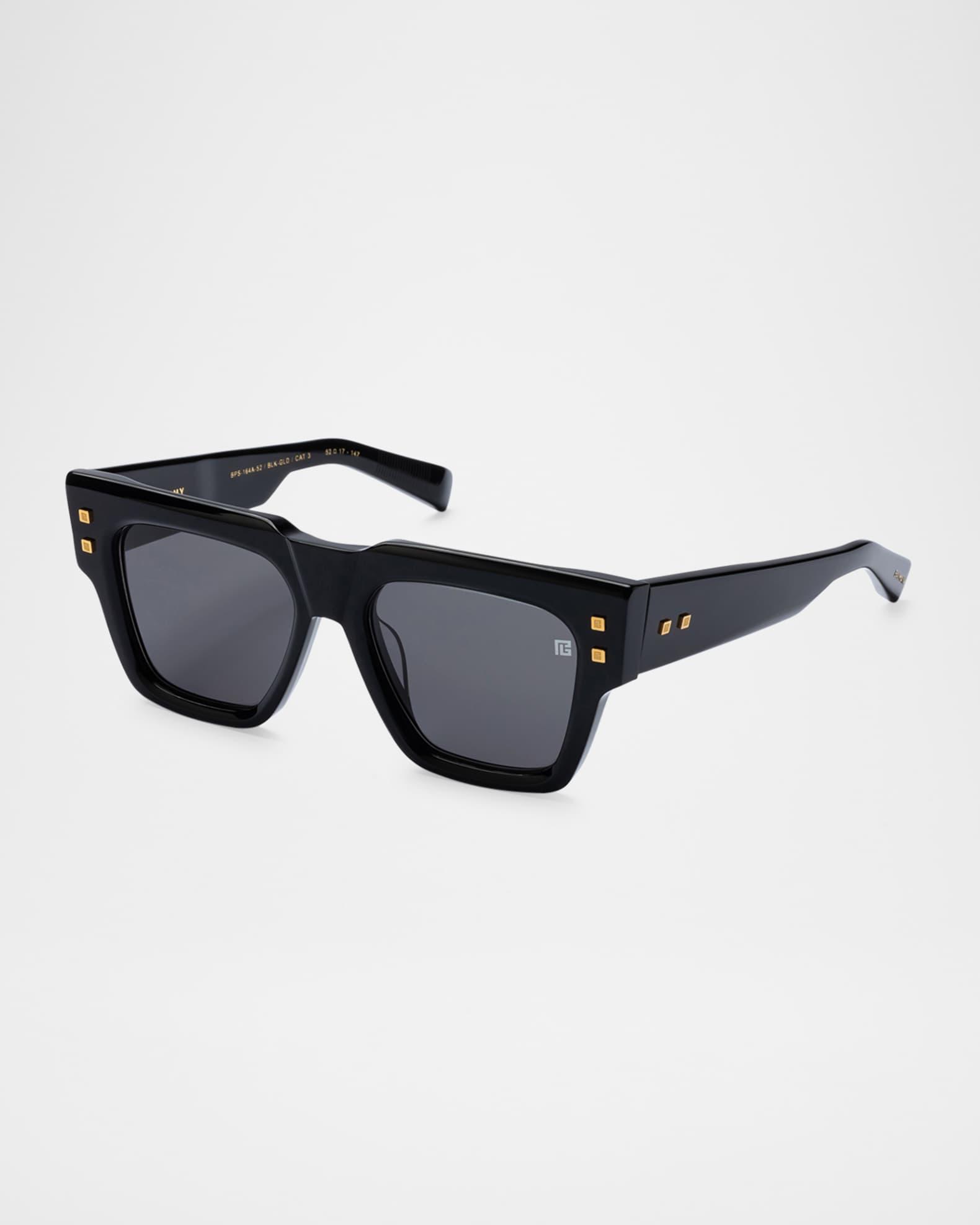 B-Army Acetate Square Sunglasses Product Image