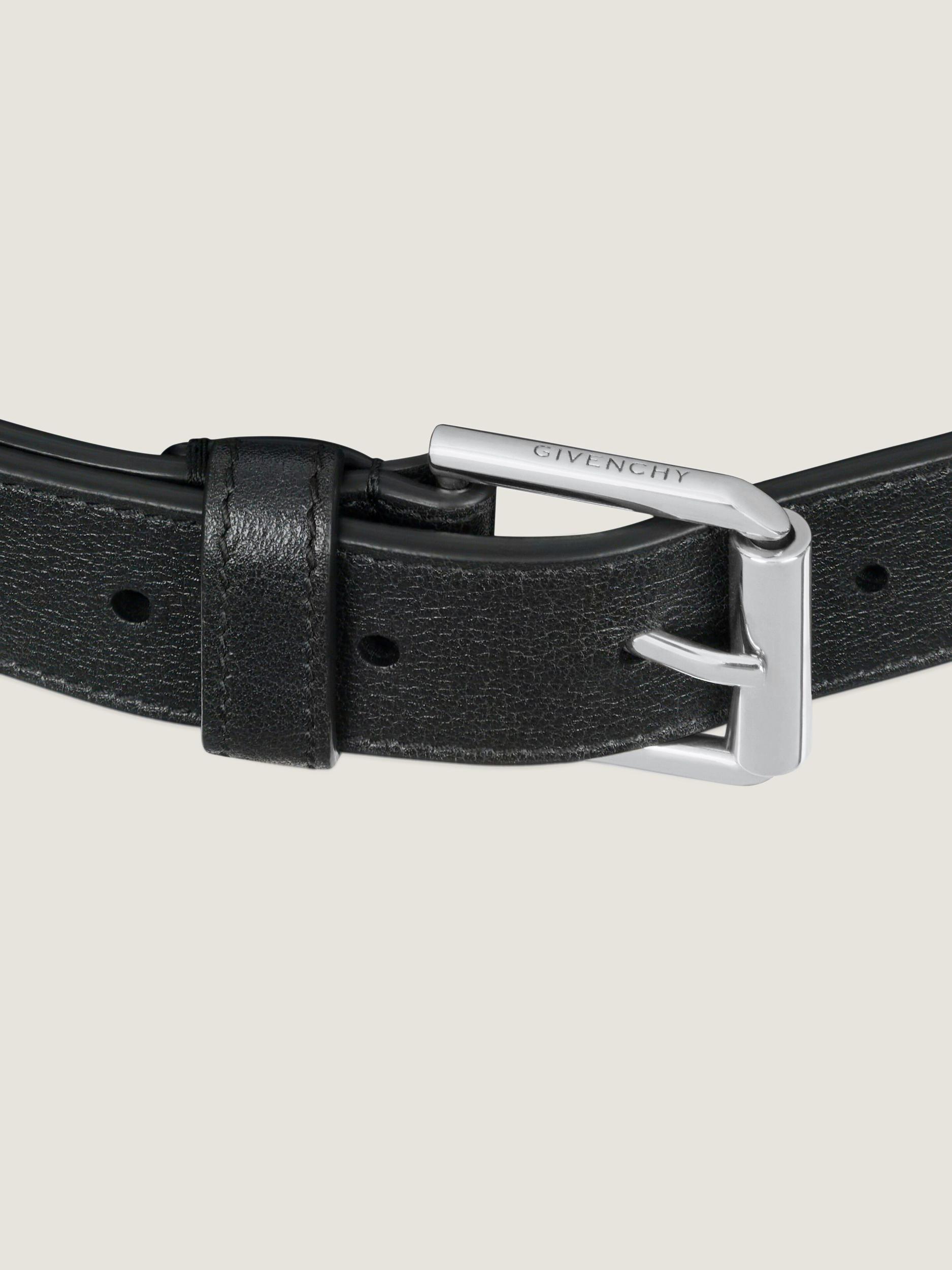 Voyou belt in shiny leather Product Image
