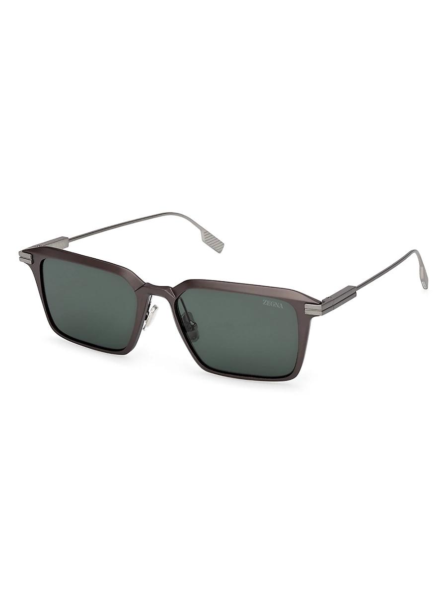 Mens 55MM Square Sunglasses Product Image