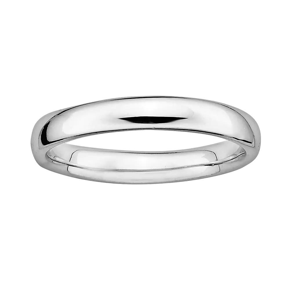 Stacks & Stones Sterling Silver Stack Ring, Women's, Size: 9 Product Image