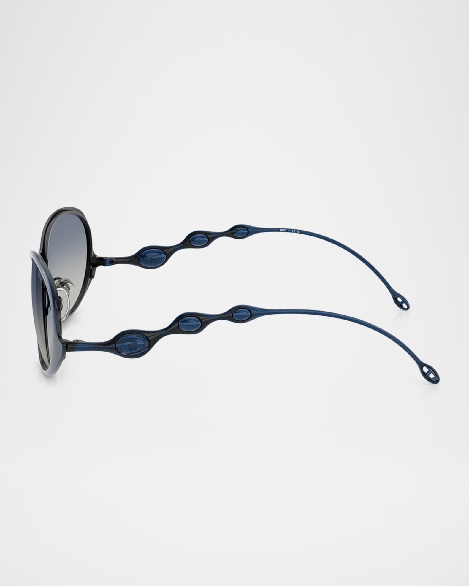 Mens DL1014 Oval Sunglasses Product Image