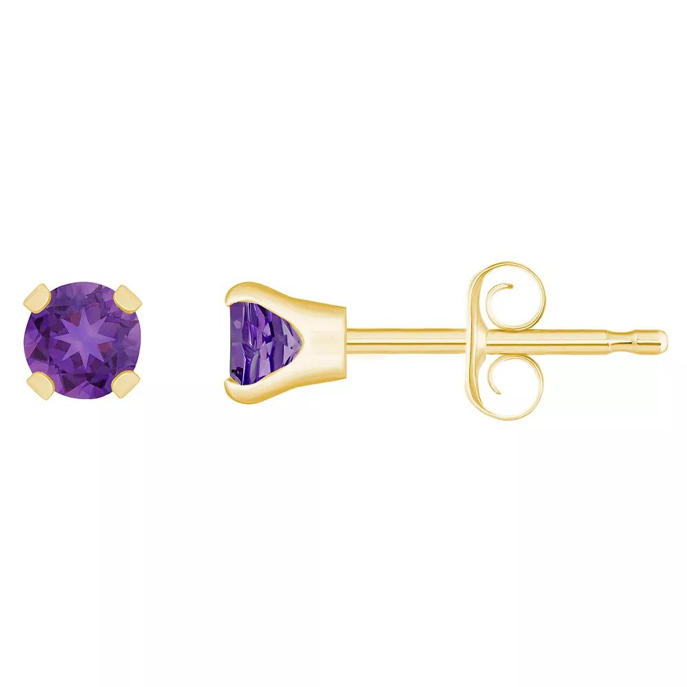 Celebration Gems 14k White Gold Gemstone Stud Earrings, Women's, September Product Image