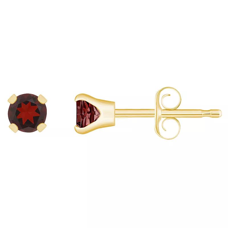 Celebration Gems 14k White Gold Gemstone Stud Earrings, Women's, September Product Image