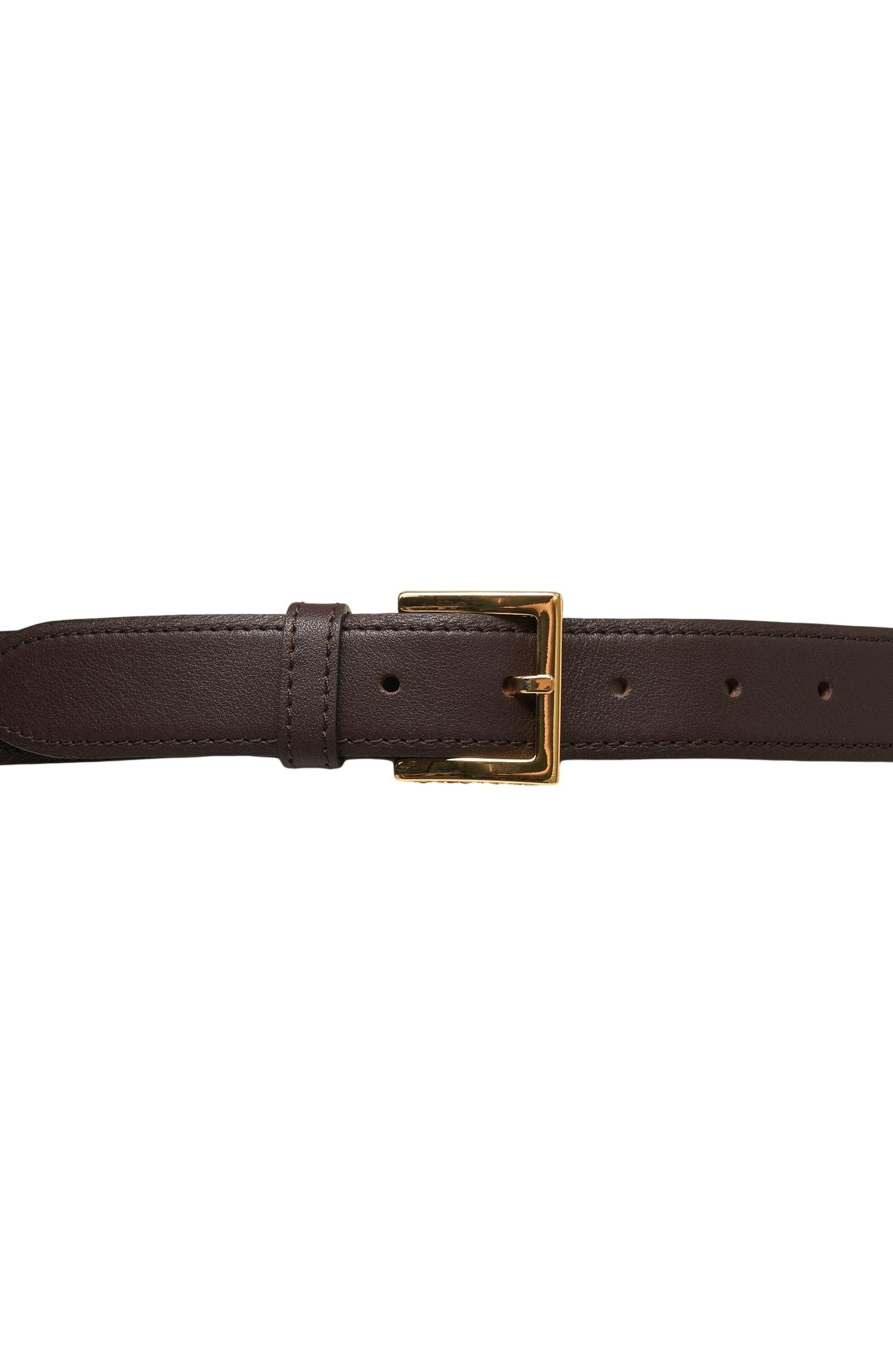 Smooth leather belt Product Image
