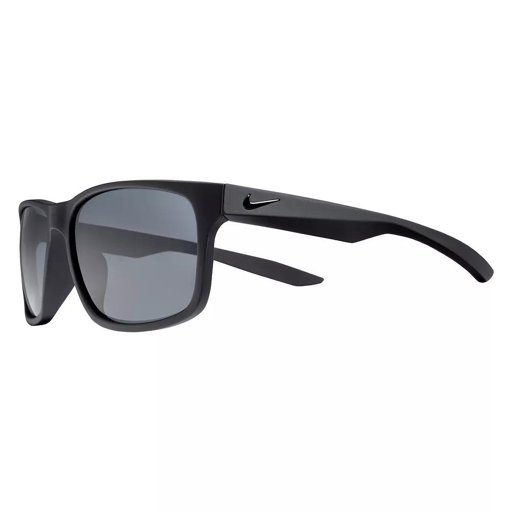 Men's Nike 59mm Essential Chaser Rectangle Sunglasses, Black Product Image