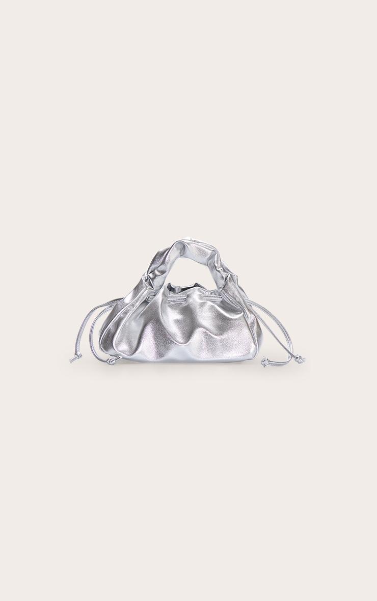 Silver Mini Tassel Detail Handbag Product Image