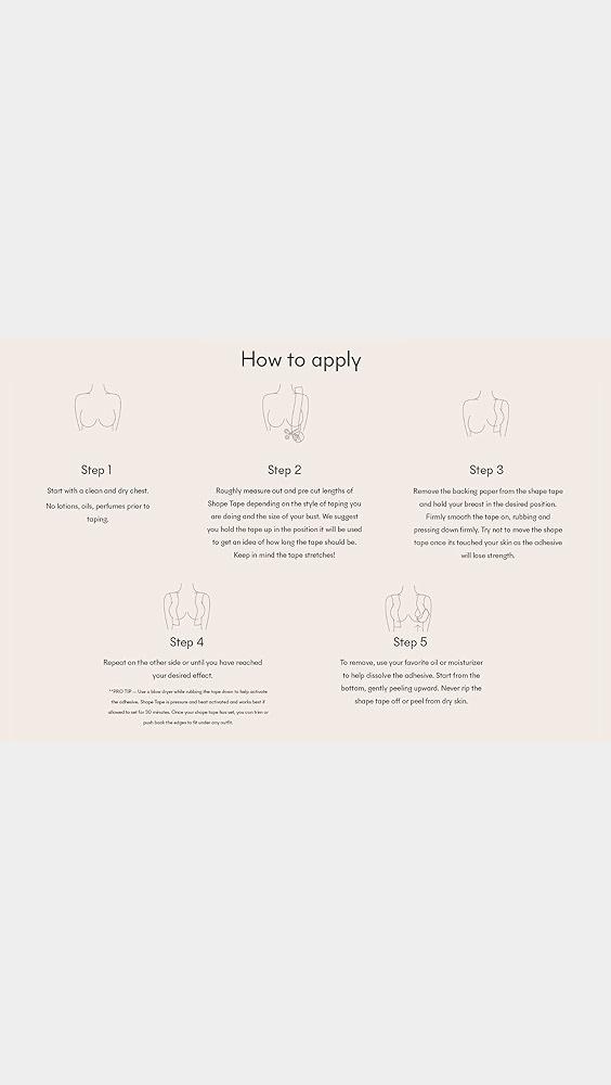 NOOD Shaping Breast Tape | Shopbop Product Image