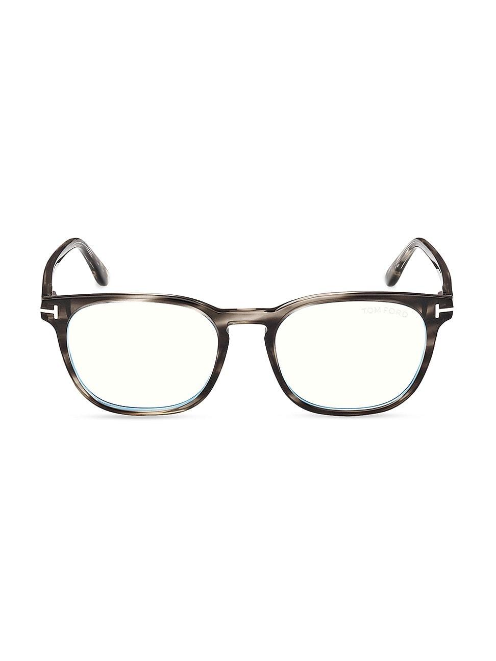 Mens 53MM Round Optical Glasses Product Image