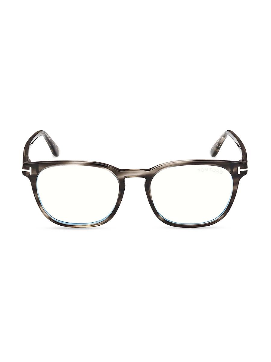 Mens 53MM Round Optical Glasses Product Image