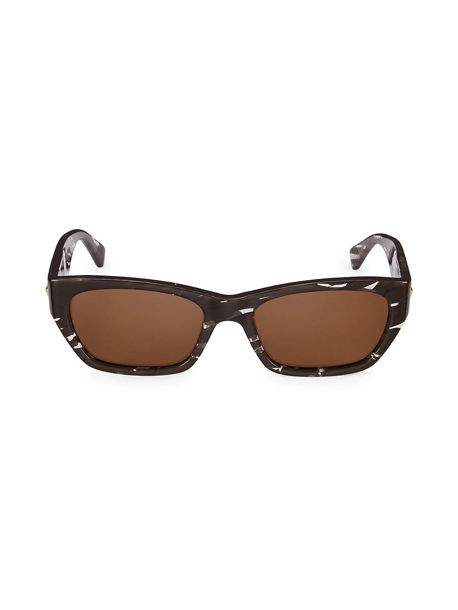 Womens Unapologetic 55MM Rectangular Sunglasses Product Image