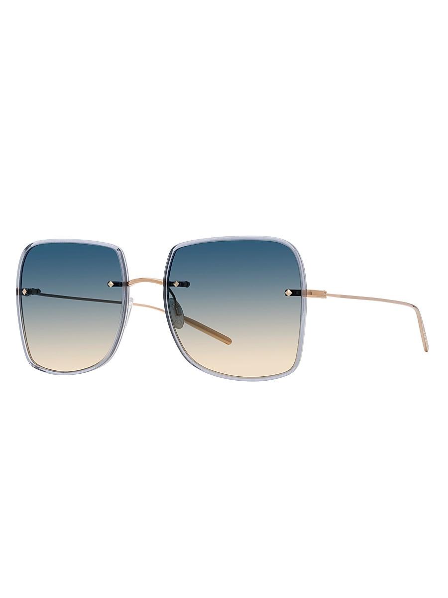 Womens Rimless Sharona 58MM Square Sunglasses Product Image