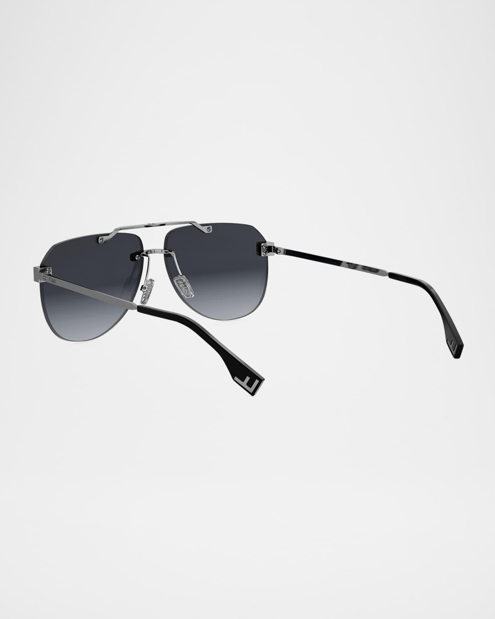 Men's Sky Monogram Metal Sunglasses Product Image
