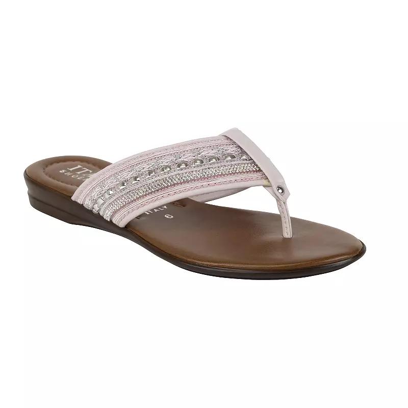 Italian Shoemakers Zali Women's Thong Sandals,  Product Image