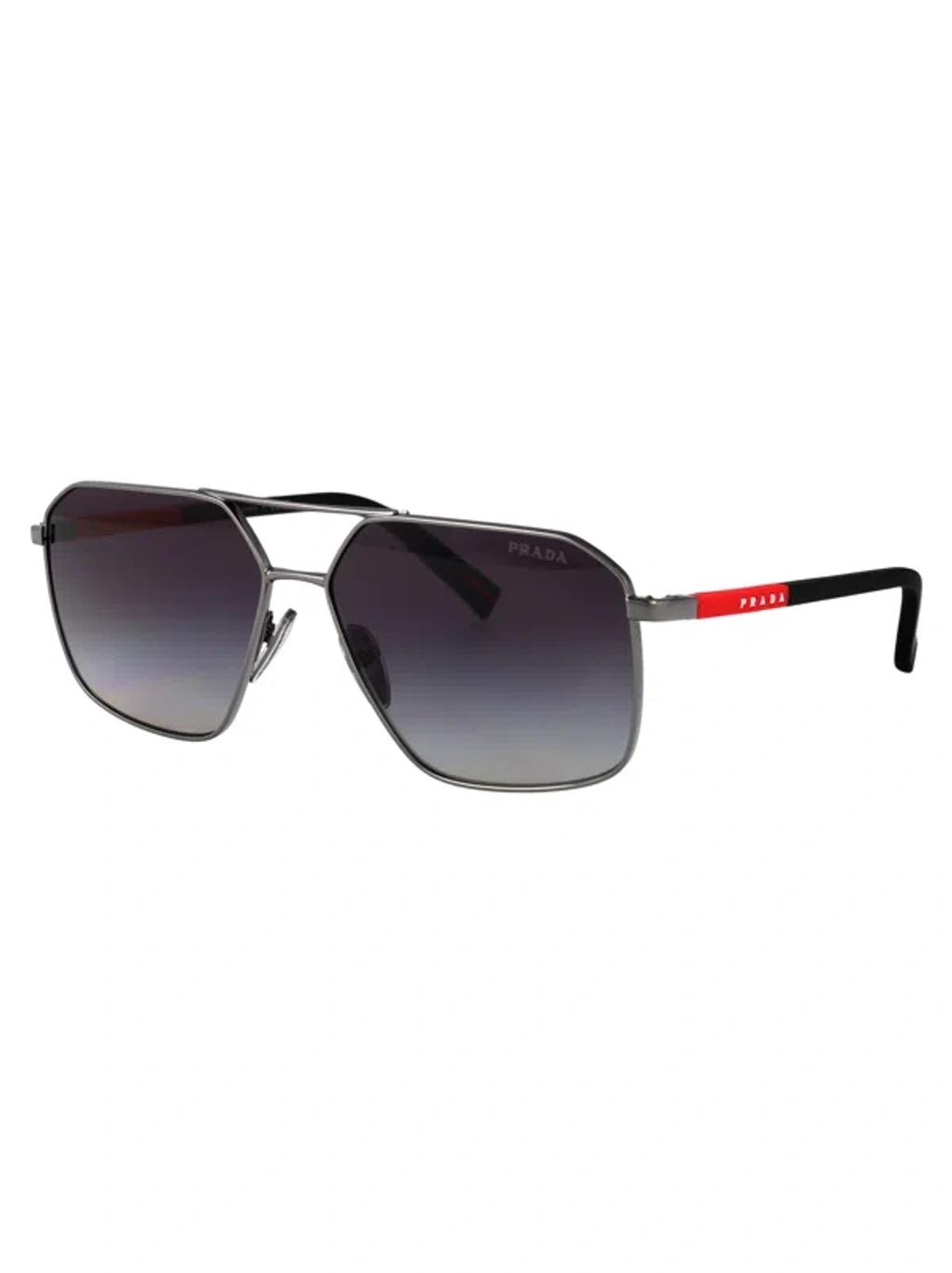 PRADA Linea Rossa Man Sunglass Ps A50s In Grey Gradient Product Image